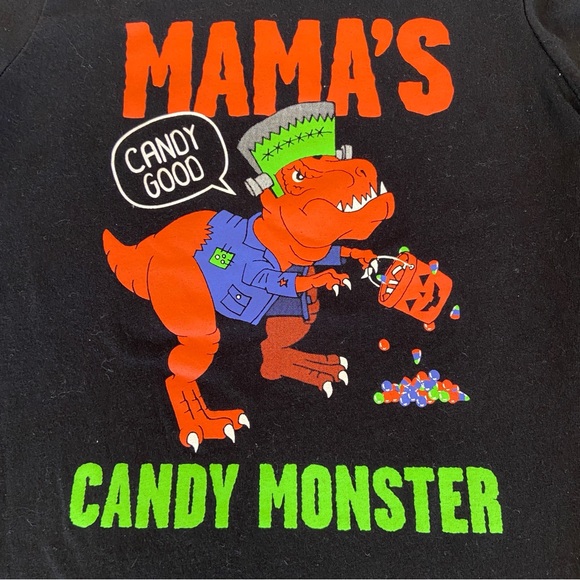 The Children’s Place Size 4T - Set of 2 Boy’s Cotton Long Sleeve Monster Tees - Picture 9 of 12